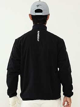 Amazon | [ビームスゴルフ] ブルゾン ORANGE LABEL ノーカラー